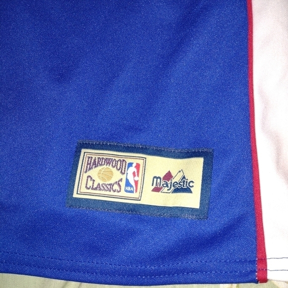 Baltimore Bullets Washington DC Button Down Jersey Jacket Men's XXL 2XL - Picture 2 of 7